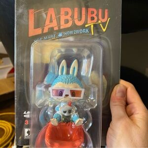 LABUBU TV Blue Collectible Figure